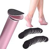 UrBeauty Electric Callus Remover For Feet - Electronic Foot File With Speed Controller and 60pcs Replacement Sandpaper(Rose Gold)