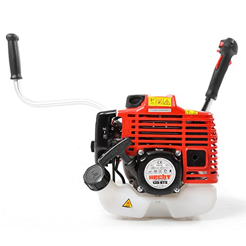 HECHT 2-Takt Benzin Motorsense Freischneider Rasentrimmer mit 3-Zahn Messer 255mm und Doppel Faden Spule 430mm – 0,9 kW… – Bild 8