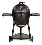 Char-Griller 16620 Akorn Kamado Kooker Charcoal Barbecue Grill and Smoker, Black