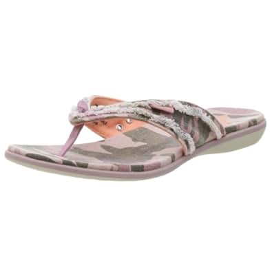 Amazon.com | Keds Women's Beachcomber Camo Thong | Flip-Flops