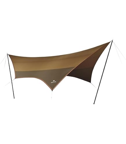 Amazon.com : Snow Peak FES-275 Connect Tarp, Hexa, Ivory : Sports