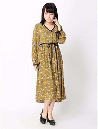 ウィゴー レディース Wego ウィゴー Wego フラワーガウンワンピース イエロー F Tシャツ カットソー 通販 Amazon