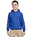 Gildan boys Heavy Blend Hooded Sweatshirt(G185B)-ROYAL-XL