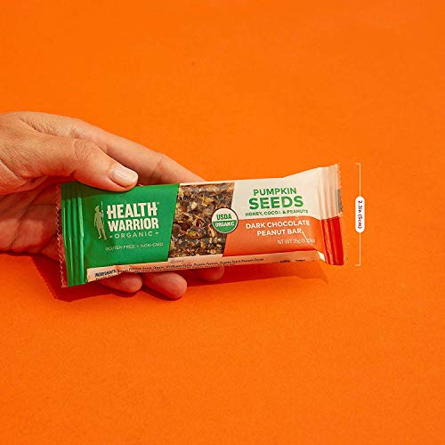 Health Warrior Pumpkin Seed Protein Bars, Honey Sea Salt, 8g Plant Protein, Gluten Free, Certified Organic, 12 Count - Thumbnail 5