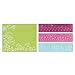 Sizzix 657819 Textured Impressions Embossing Folders, Peacock Vine Set by Rachael Bright, 4-Pack, Multicolor