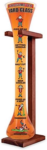 New York Gift 25 oz Yard Drinking Glass