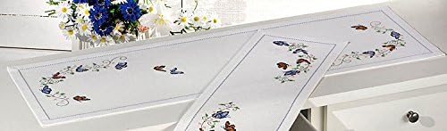 Permin Butterflies Table Runner Cross Stitch Kit