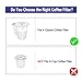Premium Coffee Disposable Filters for K-Carafe Reusable Filter, Set of 100