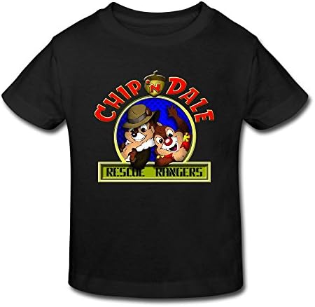 Chip 'n' Dale Rescue Rangers Animated Tv Baby Tee Unisix Little Boys/Girls Funny Tee