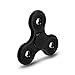 Fidget Spinner by SPINGURU, Tri-Spinner - Best Anxiety and Stress Relief, ADHD Relief, Focus Toy, EDC, Premium Bearing (Black)