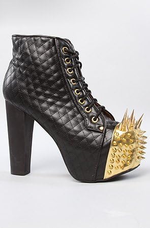 jeffrey campbell gold shoes