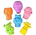 Neliblu Zoo Animal Pencil Top Erasers Zoo Animal Fidget Pencil Top Erasers Bulk Pack 24
