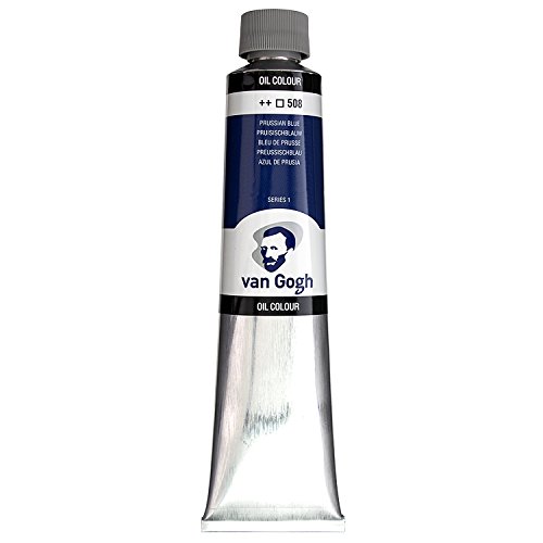 Royal Talens Van Gogh Artists' Oil Color, 200ml Tube, Prussian Blue (02085083)