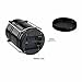 LIADO Outdoors LED Camping Lantern Portable with Auto On/Off Function and Collapsible and Battery Operated for Outdoors, Camping, Hiking, Fishing, Collapsible, Black