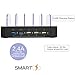 GEENKER 5-Port USB Charging Station Dock, Organizer for iPhone 7/7 Plus/6/6s/Plus, SE/5S/5C/5, iPad Pro/Air/Mini/4/3/2, Samsung Galaxy S7 Edge/S6/S5/S4/S3/Note/Note2/Tab, iPod, Nexus, HTC and more