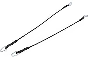 Tailgate Support Cable Set for /F250/F350 (1983–1996), Rear Tailgate Replacement Cable Strap, Direct Fit OEM E3TZ9943052B/E3T