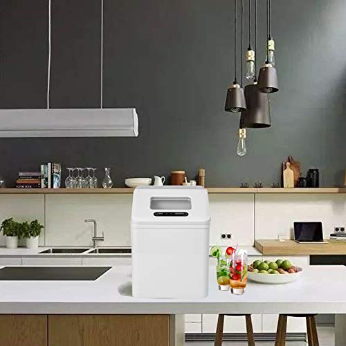 WOLTU Eiswürfelbereiter 150W Eiswürfelbereiter 20KG/24H Würfelbereiter 2,5L Eisbereiter Weiß EM02ws – Bild 3