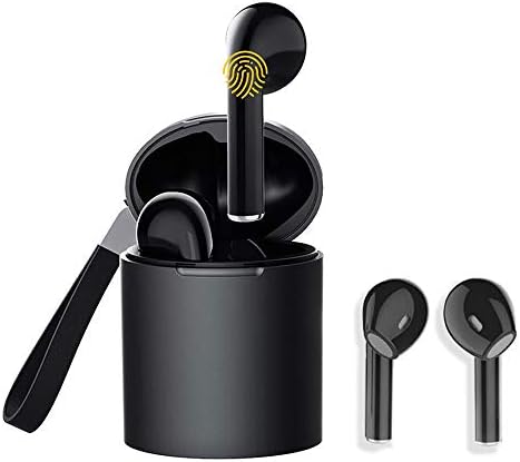 Wireless Bluetooth Earbuds Headphones, PETHREE Bluetooth Wireless Earphones TWS Bluetooth V5.0 Binaural Call HD Stereo with Noise Cancelling Mic, Elegant Portable Charging Case