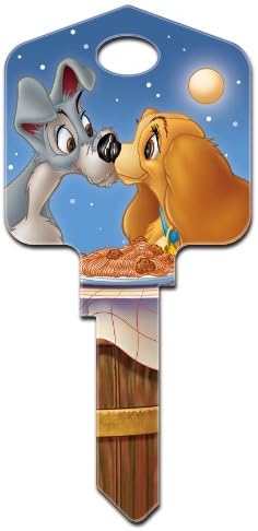Lady &amp; The Tramp Schlage House Key (SC1-D73)