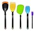 Dreamfarm Set of the Best | Non-Scratch Kitchen Utensils Set | Silicone Cooking Utensils Set | Chopula, Supoons & Spadles | Set of Non-Stick Kitchen Tools | Multi-Color