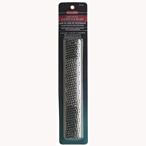 Bondo 122 10" Autobody Round Shaper File Blade