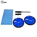 JBM Abdominal Wheel Roller with Knee Pad（5 Colors Abwheel Abroller Ab Core Trainer Equipment Dual Wheels Rubber Handle Anti Slip for Exercise Workout Gym Fitness Crossfit - 440lbs Capacity