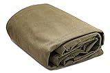 WHITEDUCK Canvas Tarp 18 oz. Heavy Duty Waterproof