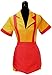 Women Waitress Uniform Cosplay Fancy Dress Party Costume