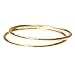 uGems 2 14K Gold Filled Stacking Rings 1mm Round