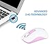 2.4G Wireless Mouse Noiseless Portable Mobile Optical Mice with Nano USB Receiver, 3 Buttons,1600 DPI for Notebook PC Laptop Computer Macbook – mouse