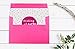 JAM PAPER A7 Colored Invitation Envelopes - 5 1/4 x 7 1/4 - Ultra Fuchsia Hot Pink - 25/Pack