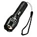 Gosund T6 LED Water Resistant Flashlight of 5 Modes Tactical Torches for Outdoor with Bottom Click (1pcs)