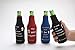 Beer Bottle sleeves- Set of 6 Multi Color Zipper Coolies with Funny Quotes - Thick Neoprene - Fully stitched, Non-Glued Base - Thermosuit Cooler + Bottle Opener - Trendy & Awesome any occas. Gift #3FQ