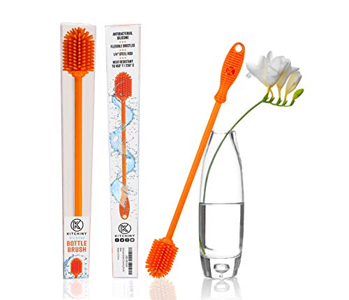 5 Silicone+Bottle+Cleaning+Brush+Antibacterial