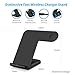 Wireless Charger - SOOSPY Qi Compatible 2 in 1 Fast Wireless Charging Stand Compatible iPhone 8/8Plus/iPhone X,Apple Watch Series 1/2/3,Samsung S9/S9 Plus/Note 8/ S8/S8 Plus