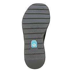 BZees Womens Nouveau Wedge Sandal Black 11 M