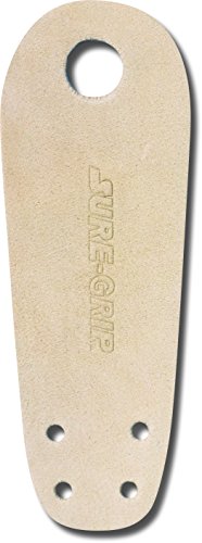 Sure-Grip Leather Toe Guards for Roller Skate -Tan
