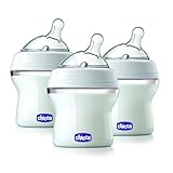 Chicco NaturalFit Tri-Pack Bottles, 0 Months Plus