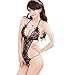 Underwear, Toraway Women Babydoll Lingerie Lace Dress (Black)
