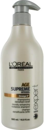 L'Oreal Serie Expert Age Supreme Shampoo for Unisex, 16.9 Ounce