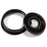 Jakoly [1 Pcs] Camera Lens Glass Replacement for Insta360 X3, 360&deg; Lens Repair Part with Mounting Ring, Compatible with Insta 360 X3 Action Camera Accessories