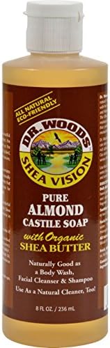 Shea Vision Castile Soap with Organic Shea Butter 8 Ounces