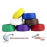 Audiopipe Trailer Light Cable Wiring Harness 50 Feet 14 Gauge 7 Wire 7 Colors