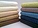Lux Decor Collection Bed Sheet Set - Brushed Microfiber 1800 Bedding - Wrinkle, Stain and Fade Resistant - Hypoallergenic - 4 Piece (Queen, Striped Blue)