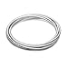 925 Sterling Silver Bangle Bracelet Stackable Bangles for Women | Polished Bangle Bracelet | 925 Sterling Silver Bracelets for Women