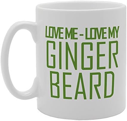 Love Me Love My Ginger Beard Novelty Gift Ceramic Tea Coffee Mug