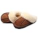 Warmie Australian Sheepskin Super Thick Premium Sheepskin Slippers | Durable & Extra Fluffy (US 8, Chestnut)
