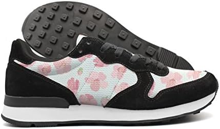 Kijhsaa Pink Sakura Cherry Tree Blossom Women International Walking Shoes Low Top