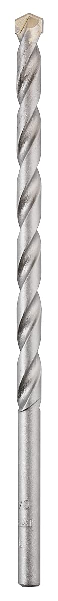 kwb Masonry Breakthrough Drill Ø 18 Mm, Length 400 Mm, With Robust Carbide Plate, Chipless formed Drill Spiral, Shot-Blasted Surface and Hexagonal Shank, Complies With Iso 5468