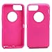 Apple iPhone 6 Plus 5.5 Replacement Generic Aftermarket TPE Silicone Skin for Otterbox Defender Series Case Cover For Apple iPhone 6 Plus 5.5 inch - Hot Pink Outer Skin